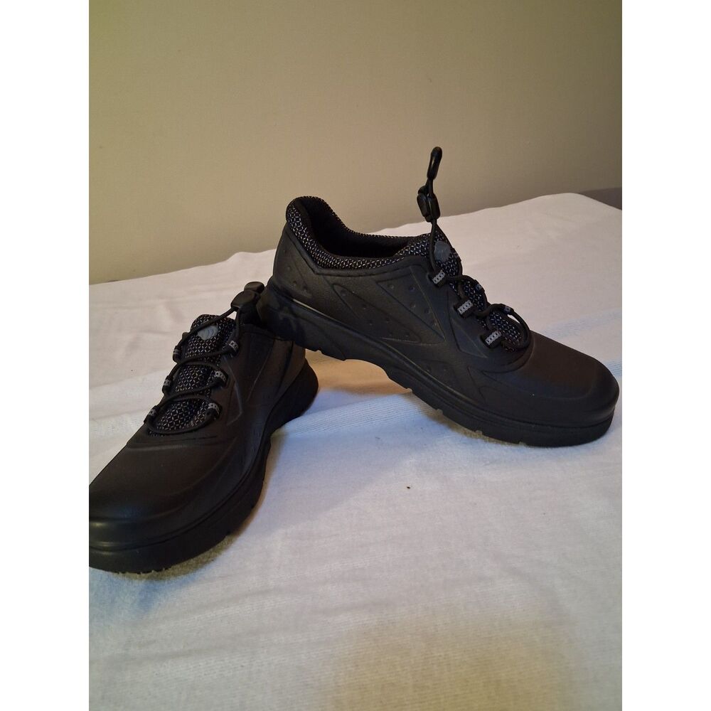Wolverine Serve SR Black Slip Resistant Work Shoes Women's 6M W20533 Excellent